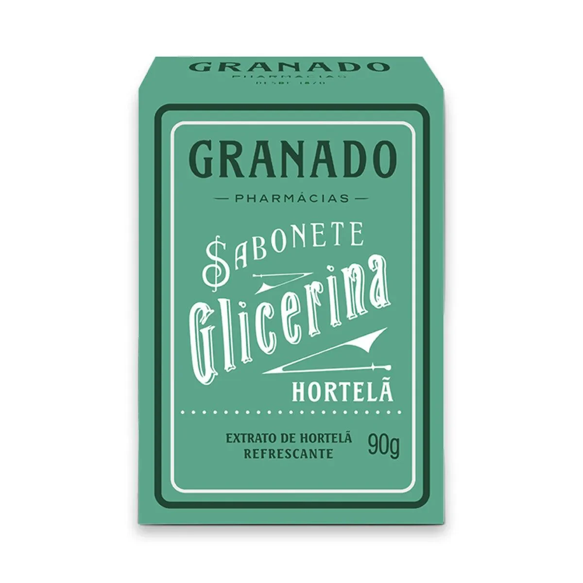 Sabonete em Barra Glicerina Granado Hortelã 90g - imagem 1