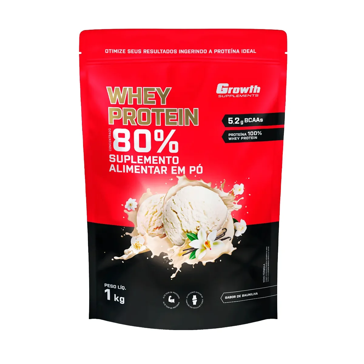 Whey Protein Growth 80% - imagem 1