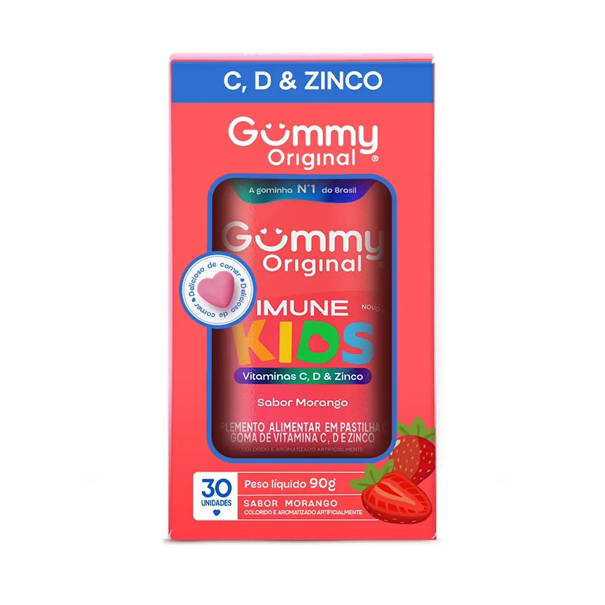 Suplemento Alimentar Gummy Kids Vitamin com 60 unidades - imagem 1