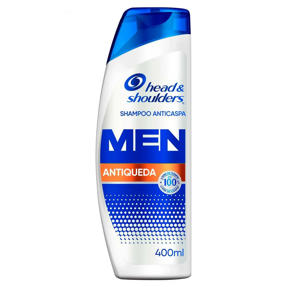 Shampoo Anticaspa Head & Shoulders Men Antiqueda 400ml - imagem 1