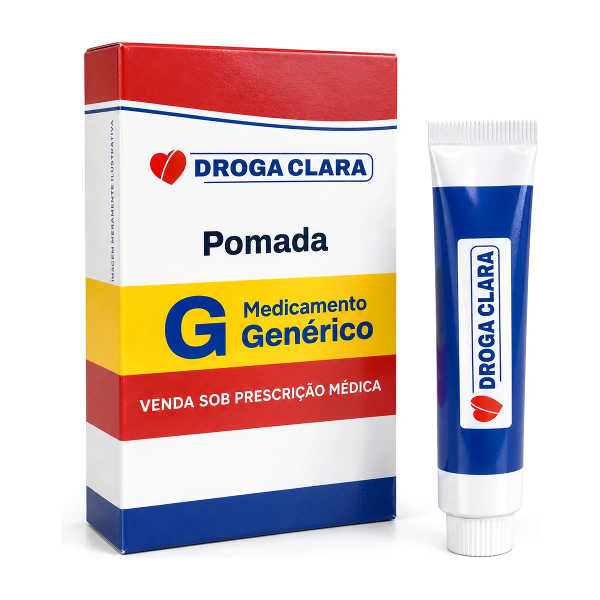 Hidrocortisona 10mg/g Pomada Dermatológica 30g EMS Genérico - imagem 1