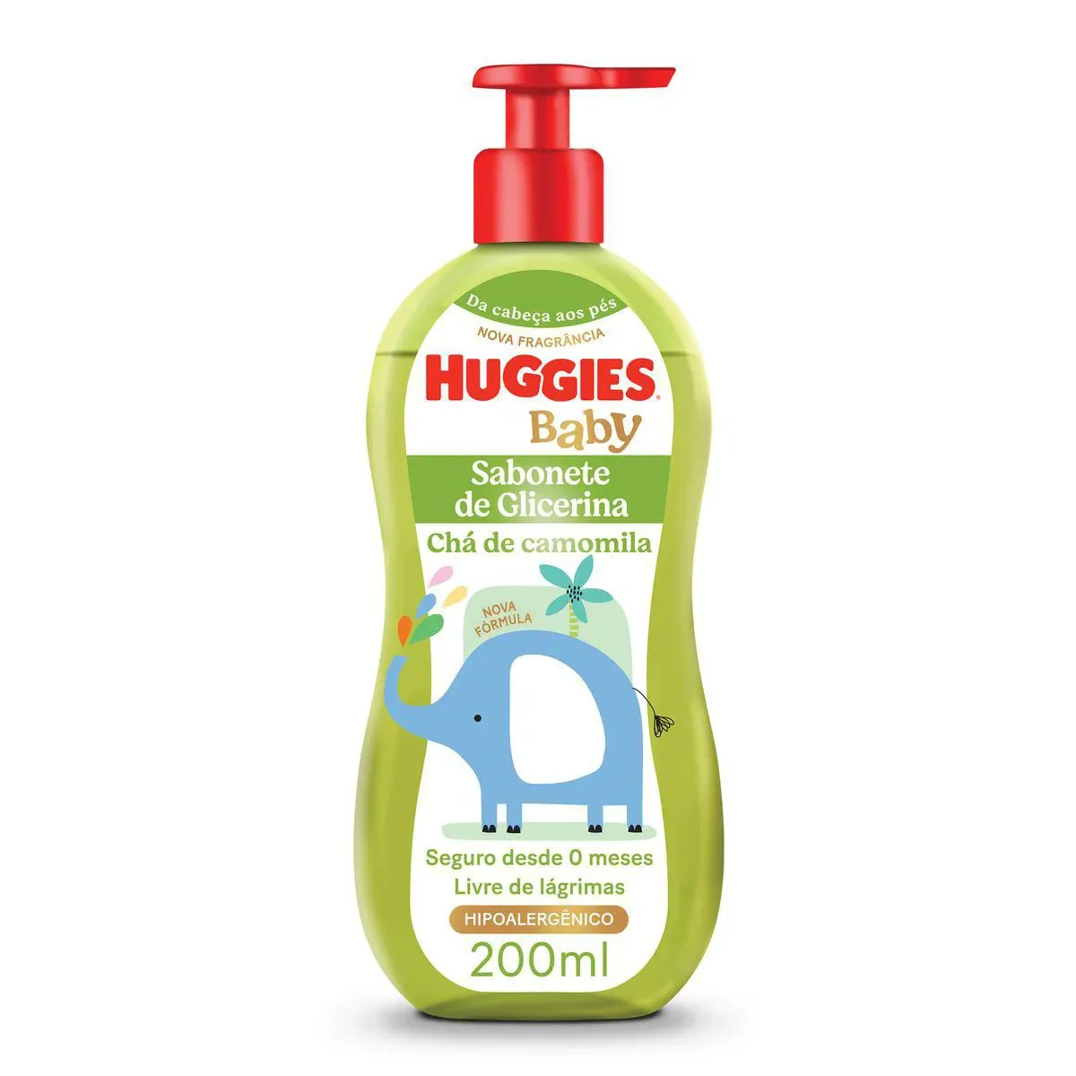 Sabonete Líquido Infantil Huggies Hora de Sonhar Camomila 200ml - imagem 1