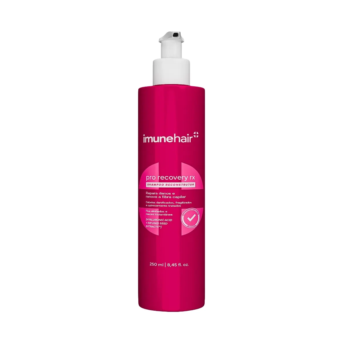 Shampoo Reconstrutor ImuneHair Pro Recovery RX 250ml - imagem 1