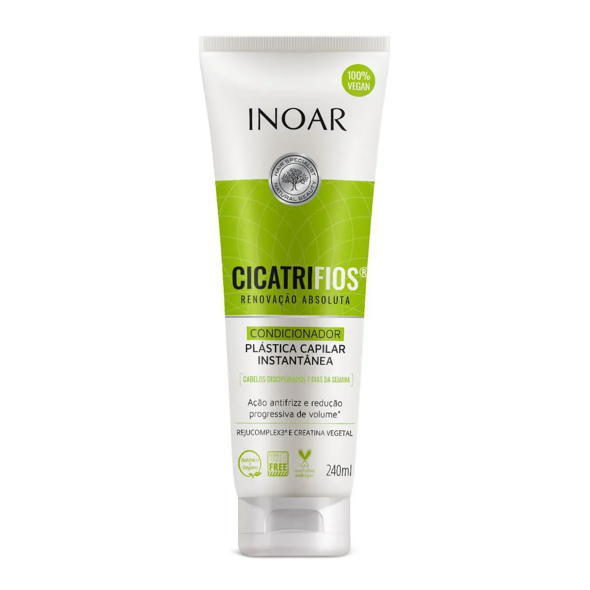 Condicionador Inoar Cicatrifios Renovação Absoluta 240ml - imagem 1