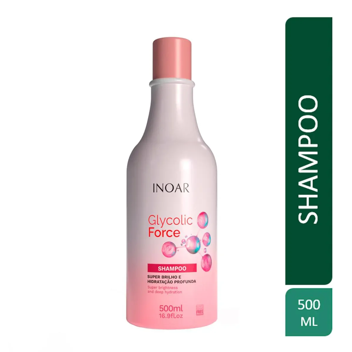 Shampoo Inoar Glycolic Force 500ml - imagem 1