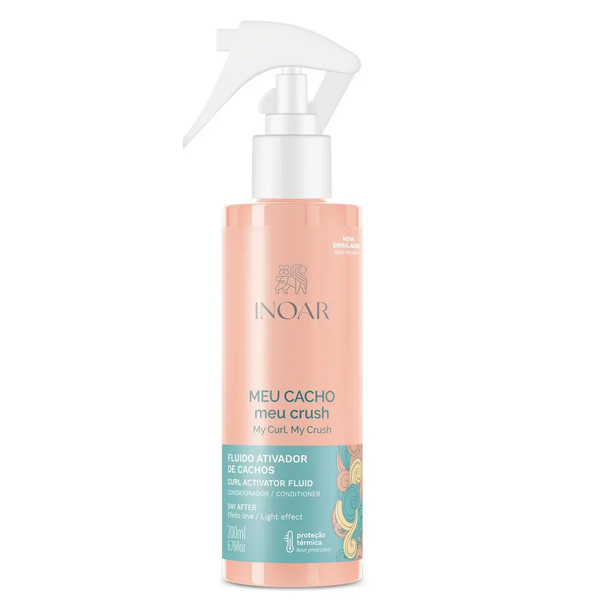 Ativador de Cachos Inoar Meu Cacho Meu Crush 200ml - imagem 1