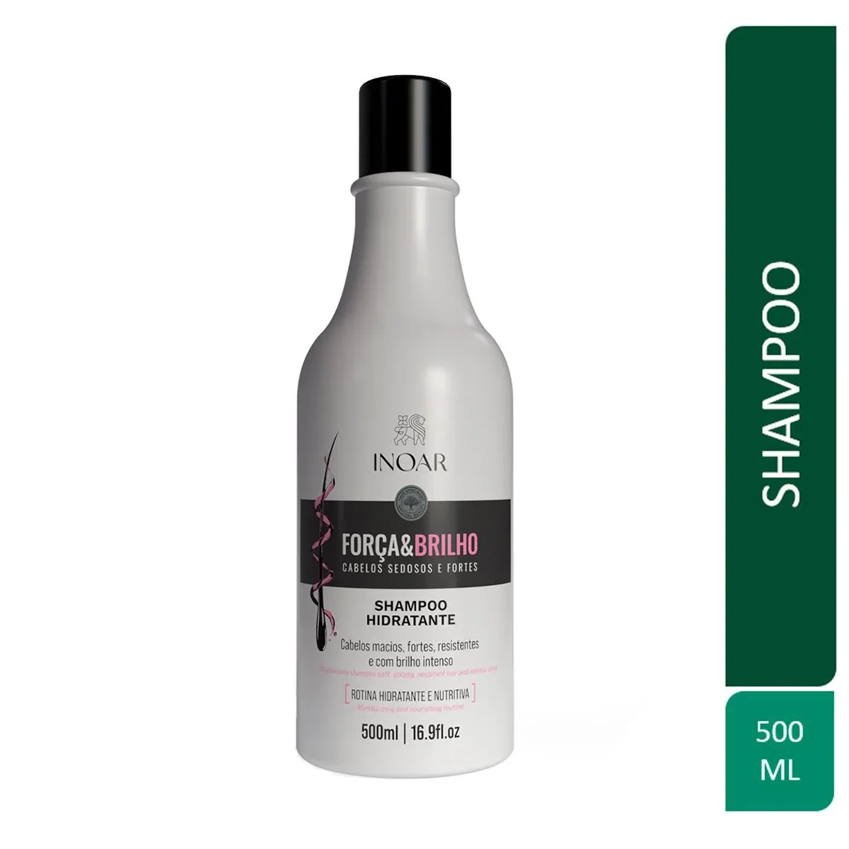 Shampoo Inoar Força e Brilho 500ml - imagem 1