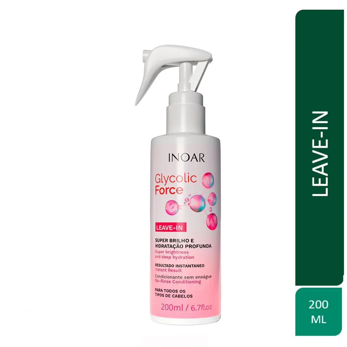 Leave-In Inoar Glycolic Force 200ml - imagem 1