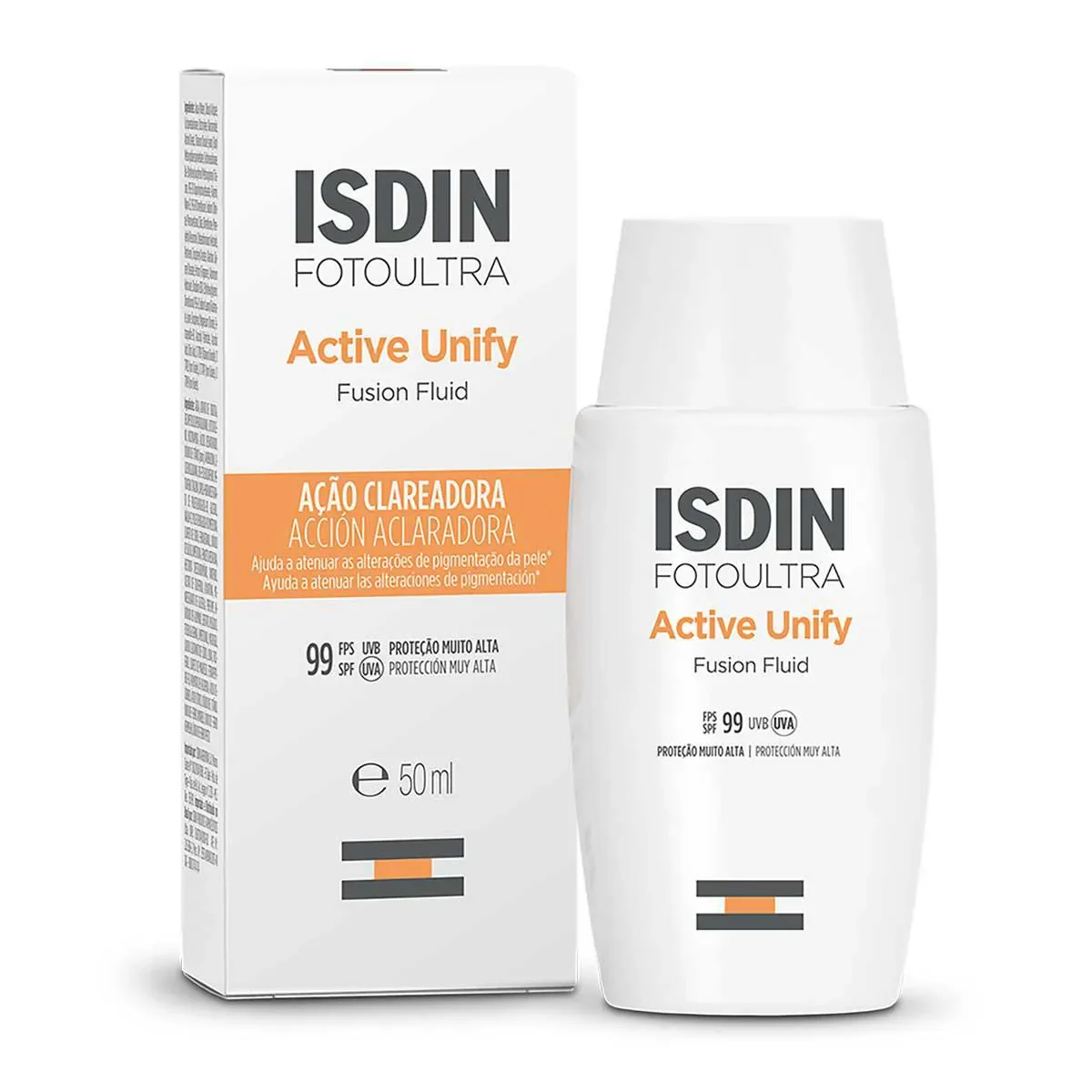 Clareador Facial Isdin Active Unify com 50ml - imagem 1