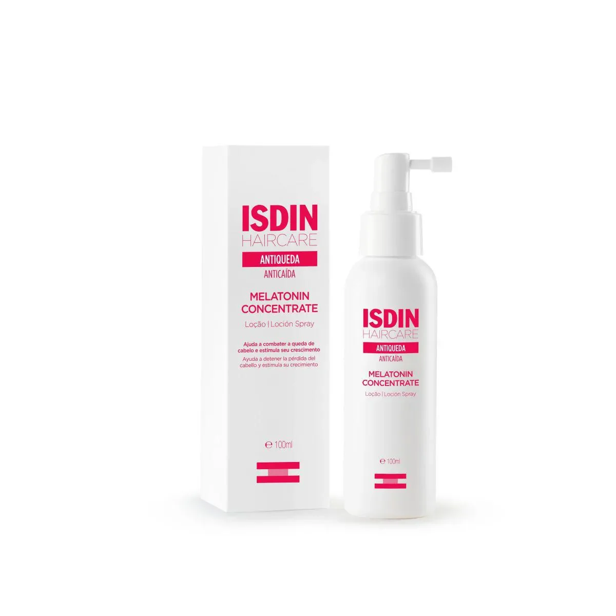 Loção Antiqueda Isdin Haircare Melatonin Concentrate 100ml - imagem 1
