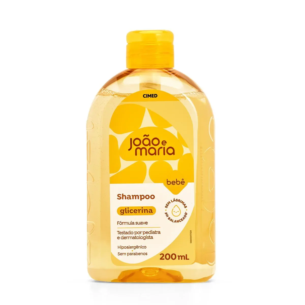 Shampoo João e Maria Bebê Glicerinado 200ml - imagem 1