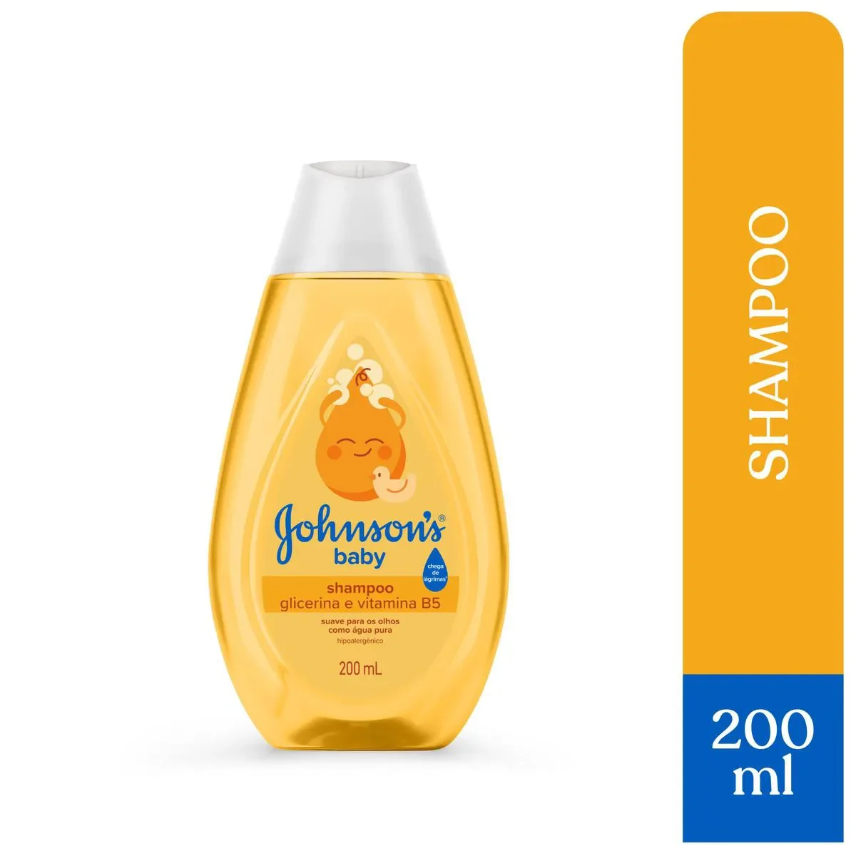 Shampoo Johnson's Baby Regular com 200ml - imagem 1