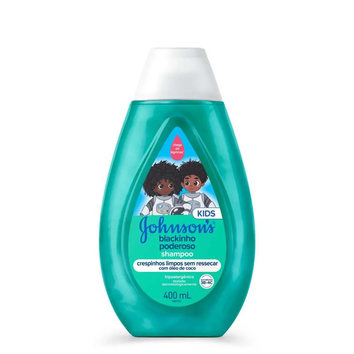 Shampoo Johnson's Kids Blackinho Poderoso 400ml - imagem 1