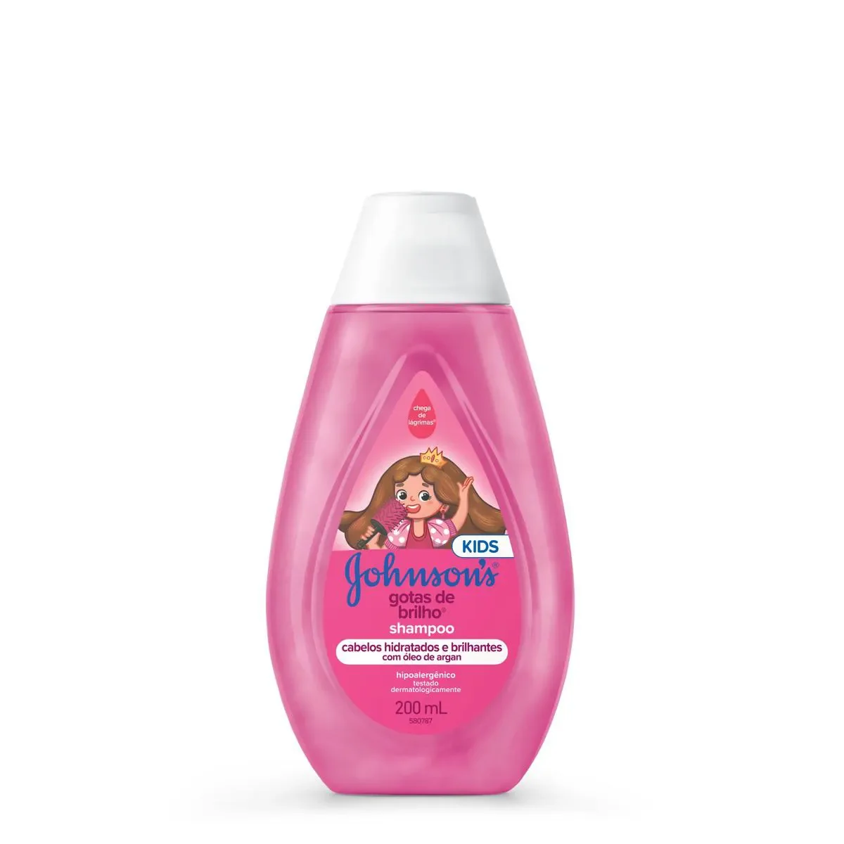 Shampoo Infantil Johnson's Gotas de Brilho 200ml - imagem 1