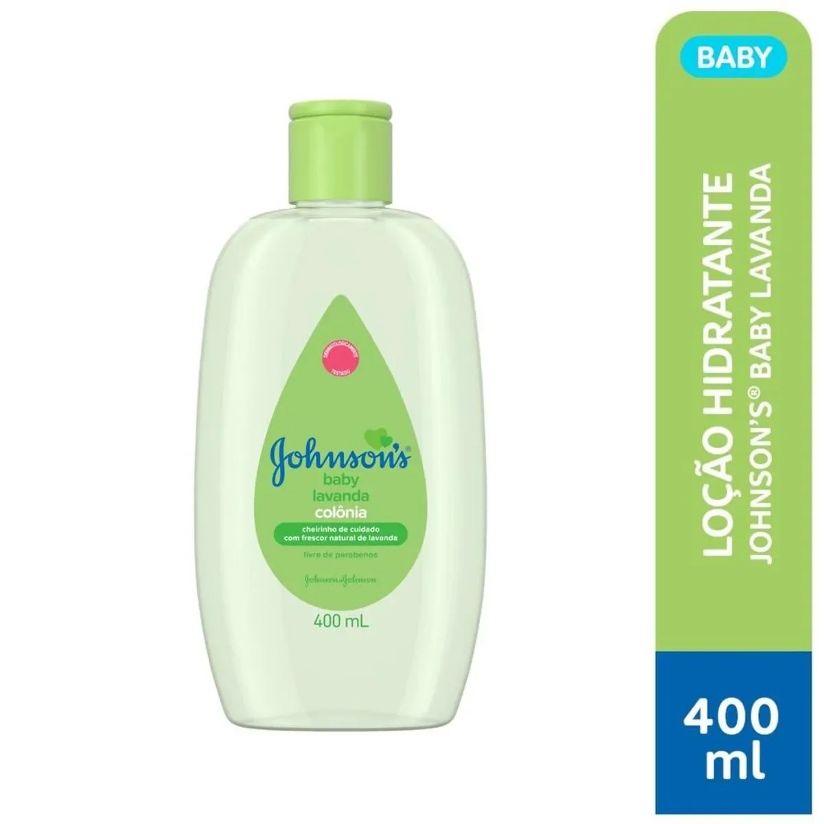 Colônia Johnson's Baby Lavanda 400ml - imagem 1
