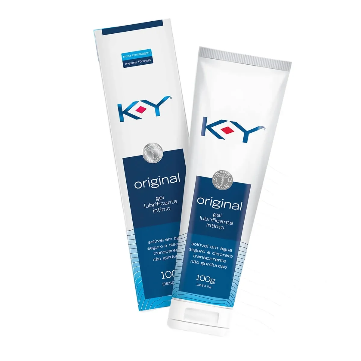 Gel Lubrificante Íntimo K-Y Original com 100g - imagem 1