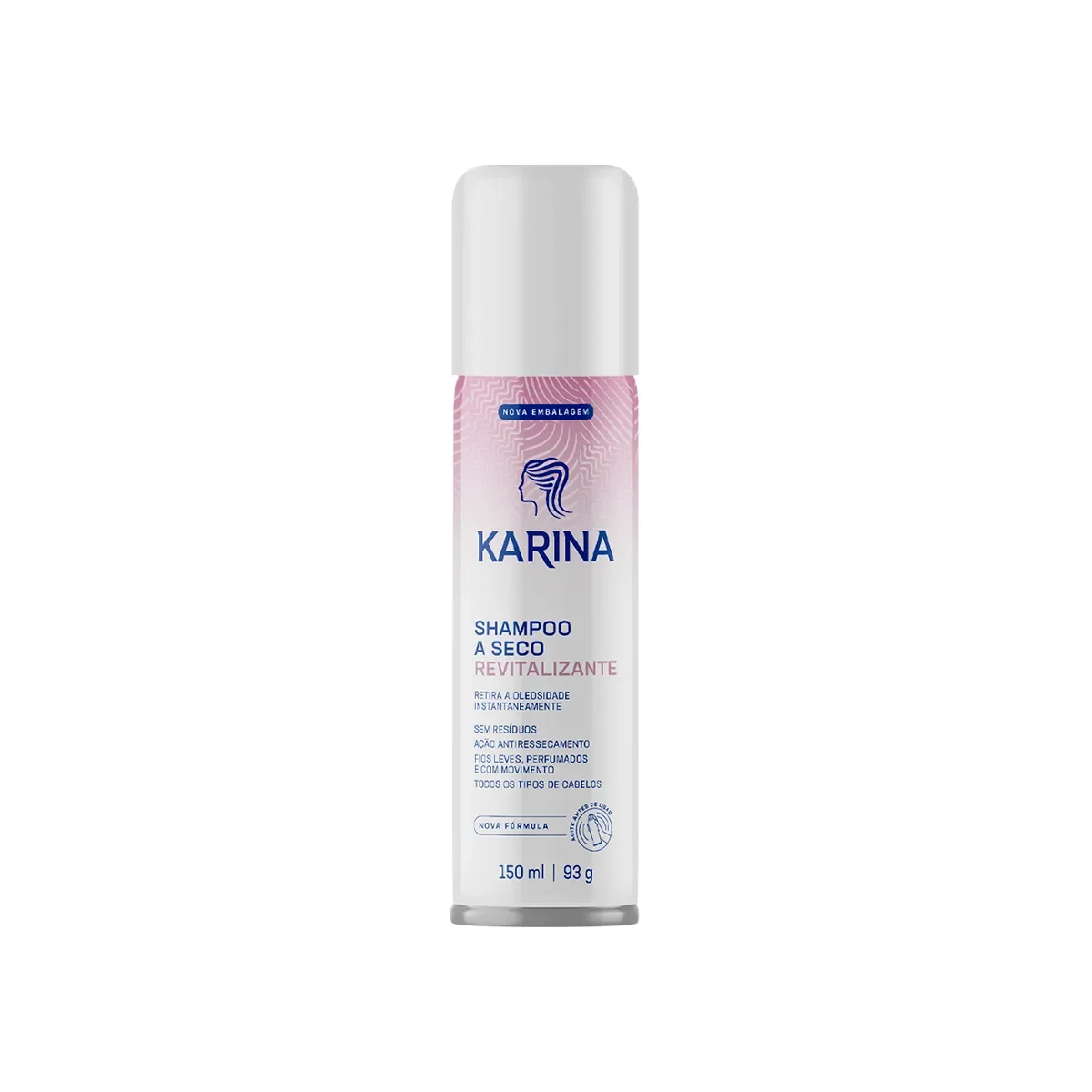 Shampoo a Seco Karina Revitalizante 150ml - imagem 1