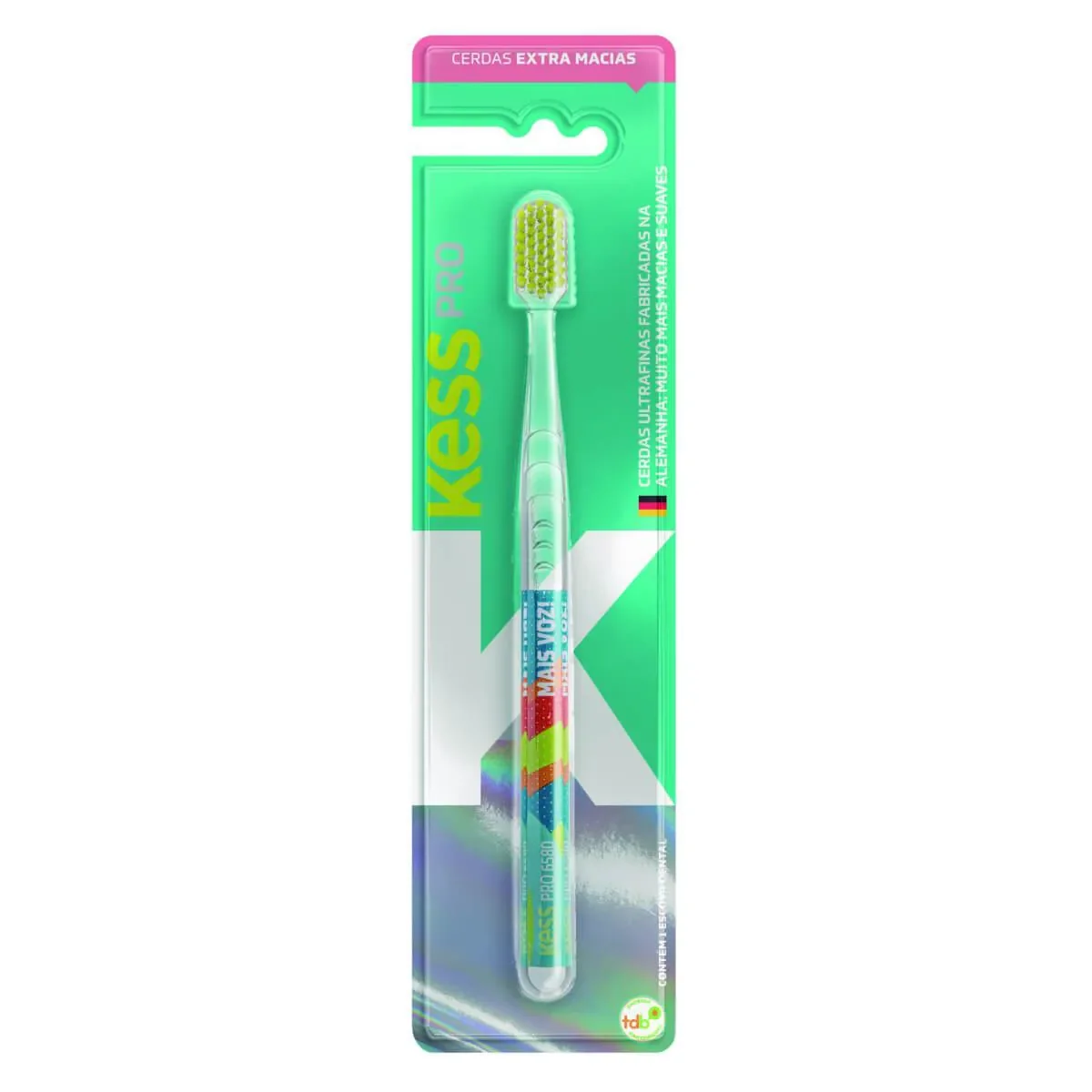 Escova de Dente Kess Pro Extra Macia - 1 Unidade - imagem 1