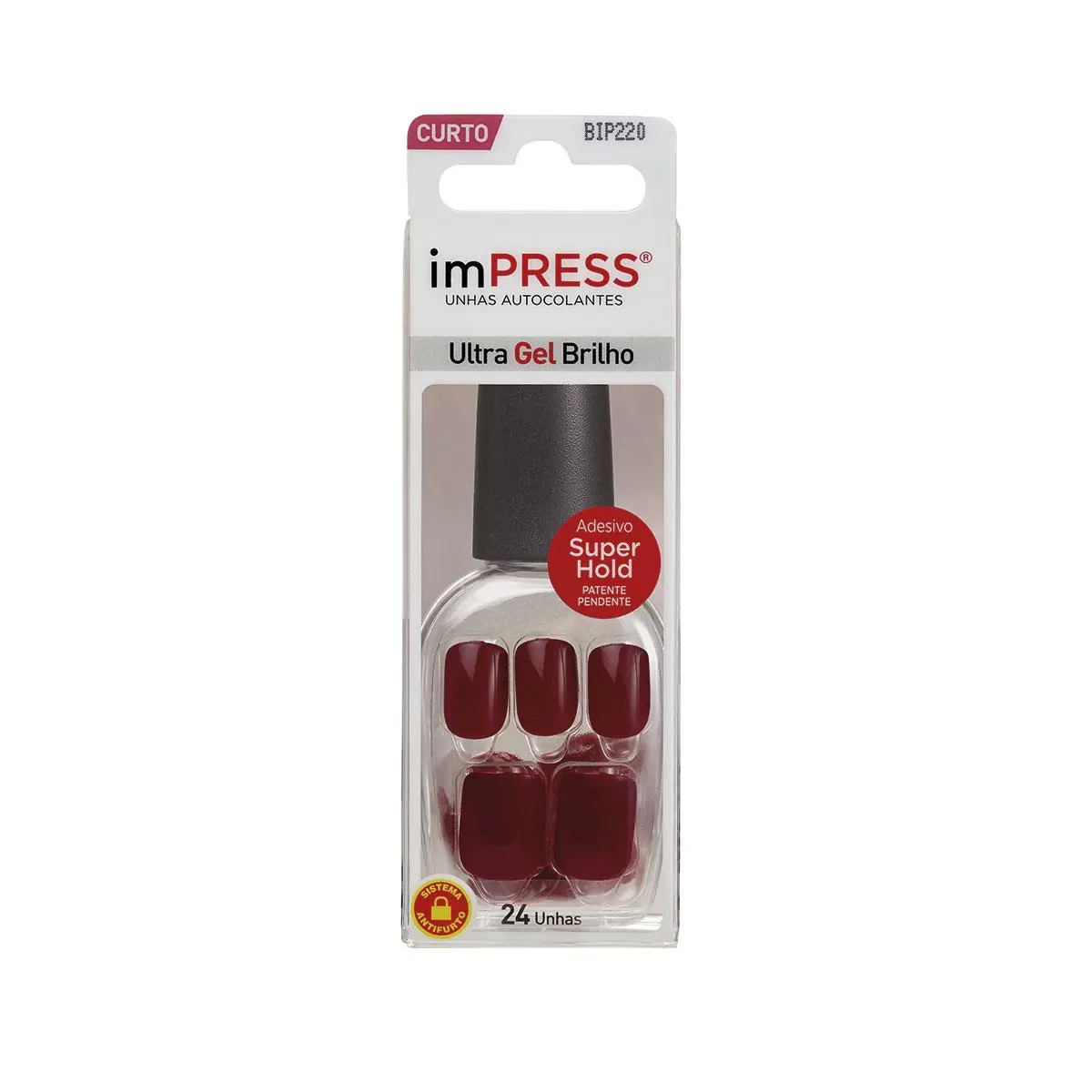 Unhas Autocolantes Impress Matchmaker Curto - imagem 1