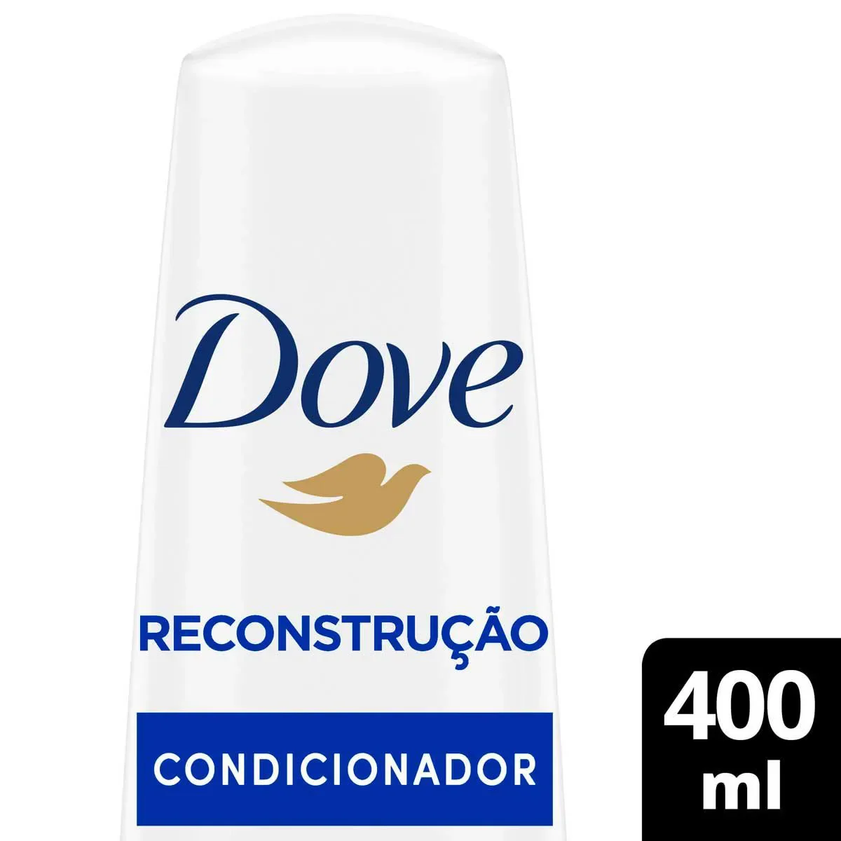Kit 1 Condicionador Dove Reconstrução Completa 400ml + 1 Shampoo Dove Reconstrução Completa 400ml - imagem 1