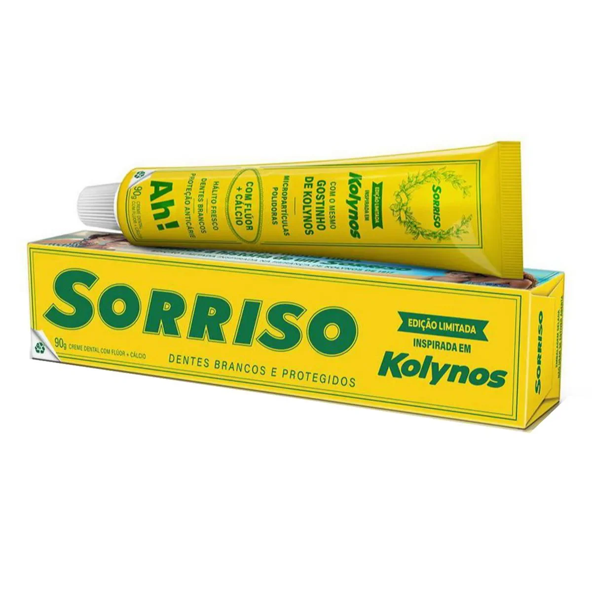 Creme Dental Sorriso Kolynos Edição Limitada 90g - imagem 1