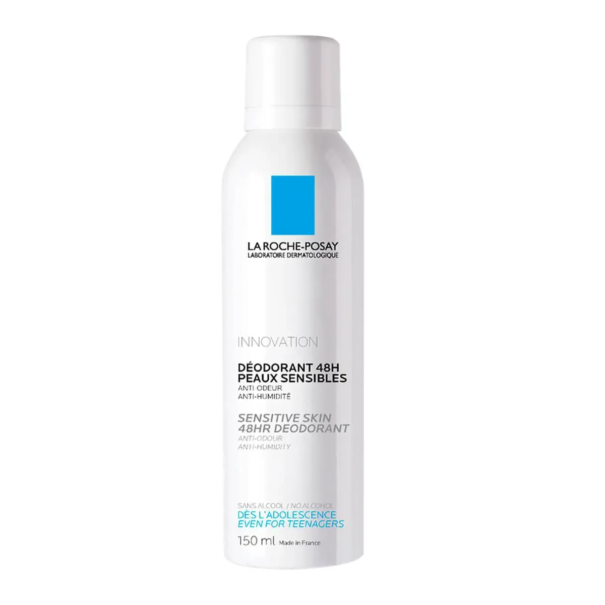 Desodorante Antitranspirante Aerosol La Roche-Posay Peles Sensíveis 48h Proteção Suave com Água Termal 150ml - imagem 1