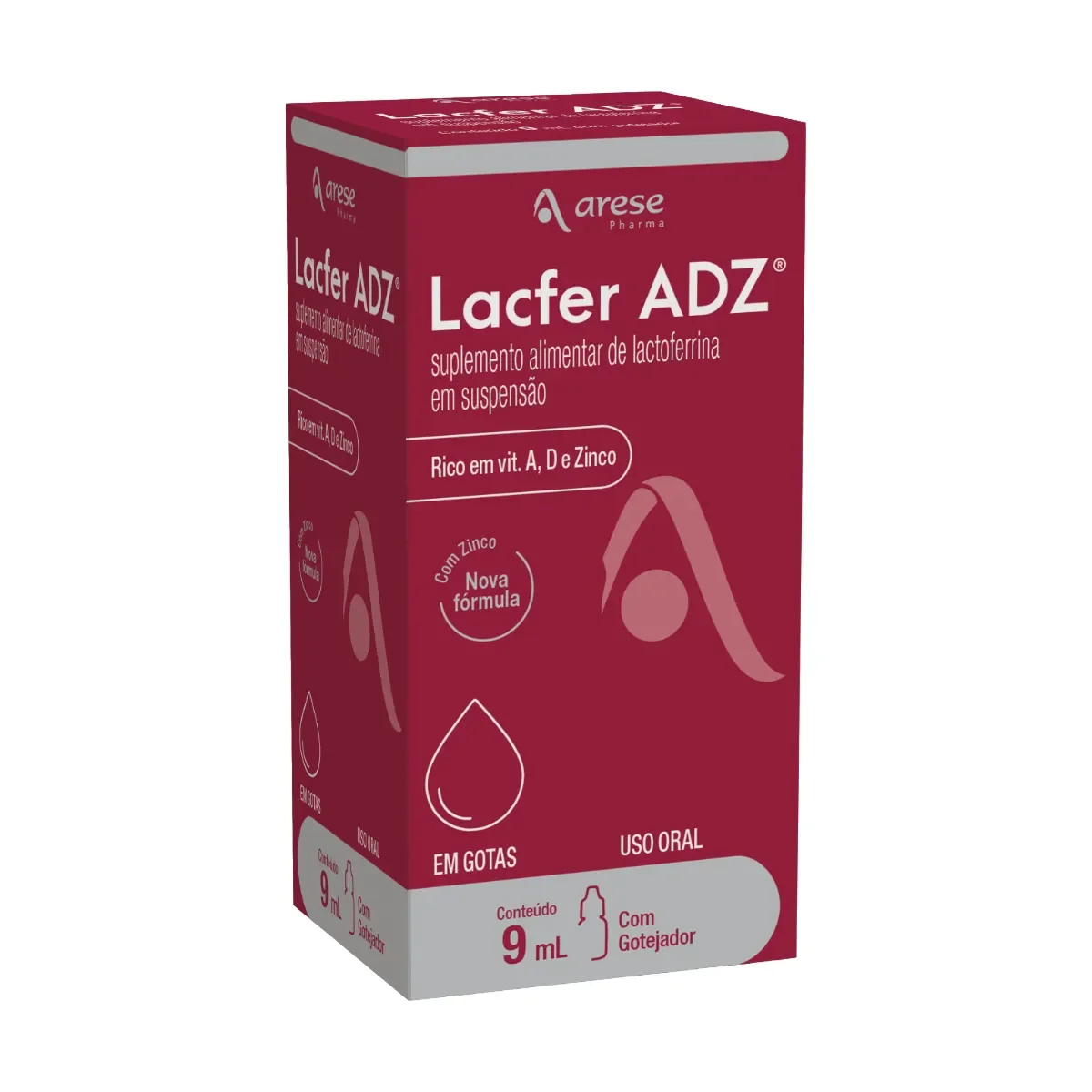 Polivitamínico Lacfer ADZ Gotas 9ml - imagem 1