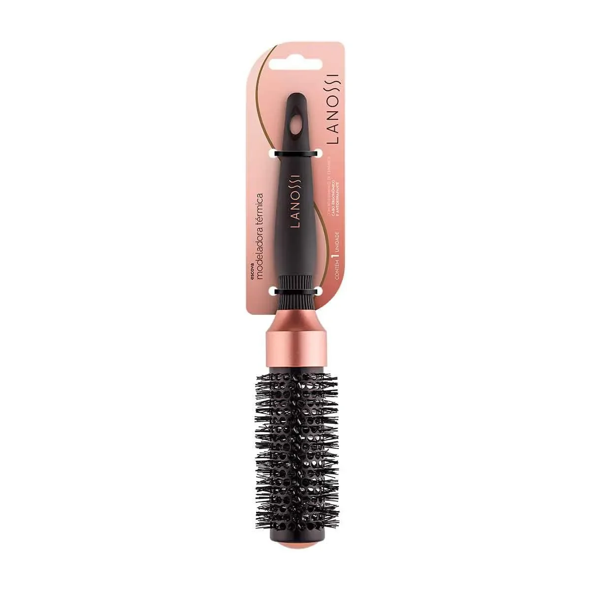 Escova de Cabelo Lanossi Modeladora Modelagem Bronze 33MM - 1 unidade - imagem 1