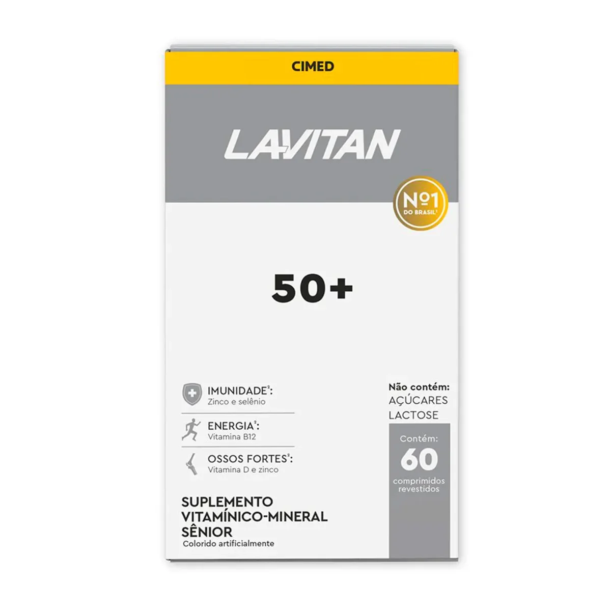 Polivitamínico Lavitan 50+ 60 comprimidos - imagem 1