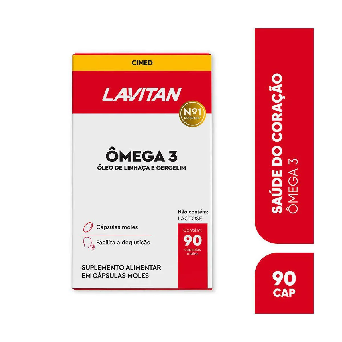 Lavitan Ômega 3 Mais com 90 cápsulas - imagem 1