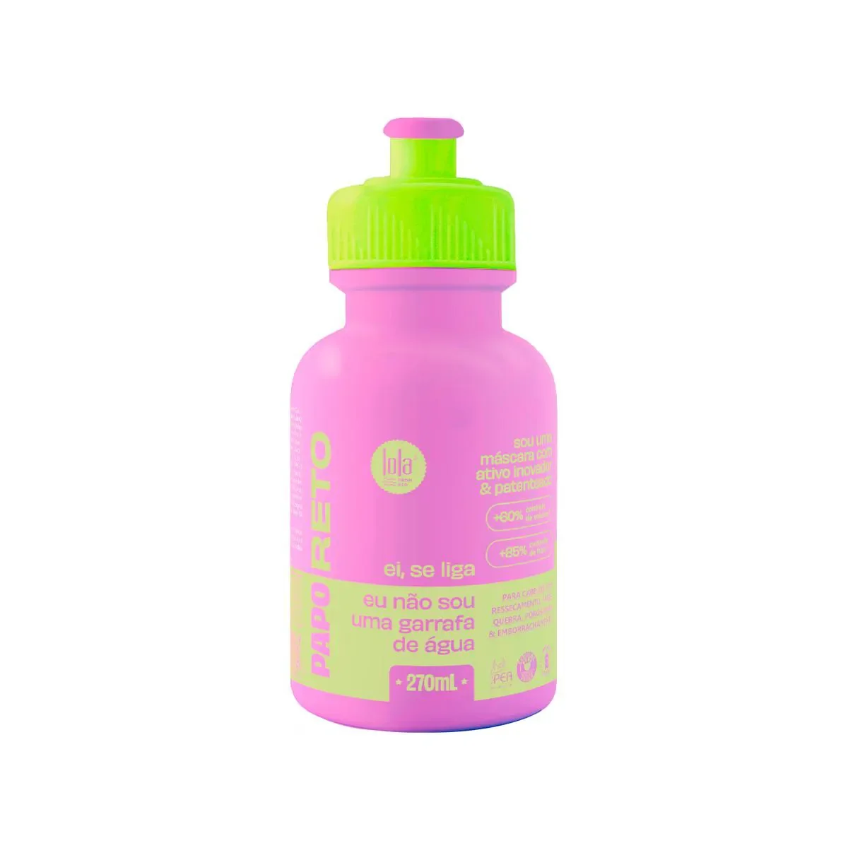 Máscara Fluida Lola Papo Reto 270ml - imagem 1