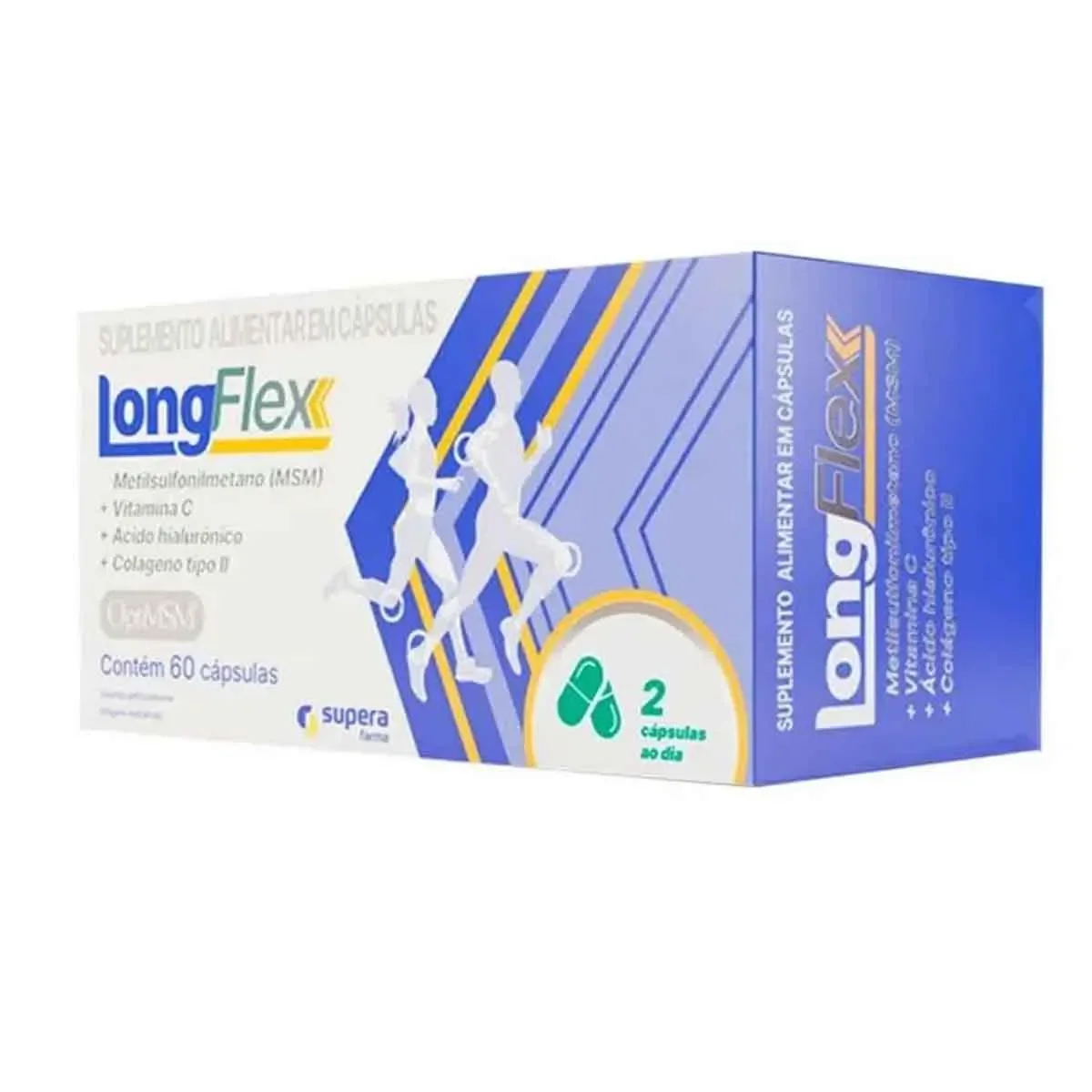 Suplemento Alimentar LongFlex 60 cápsulas - imagem 1