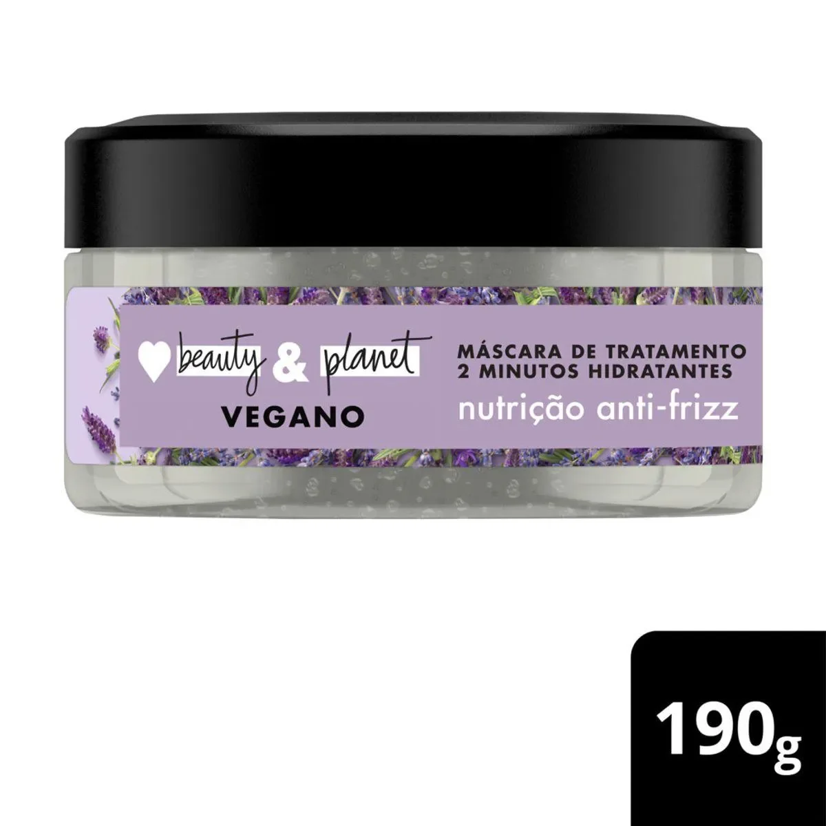 Máscara de Tratamento Love, Beauty And Planet Smooth And Serene Óleo de Argan e Lavanda com 190g - imagem 1