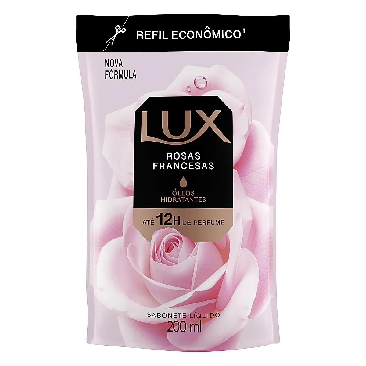 Refil Sabonete Líquido Lux Botanicals Rosas Francesas com 200ml - imagem 1