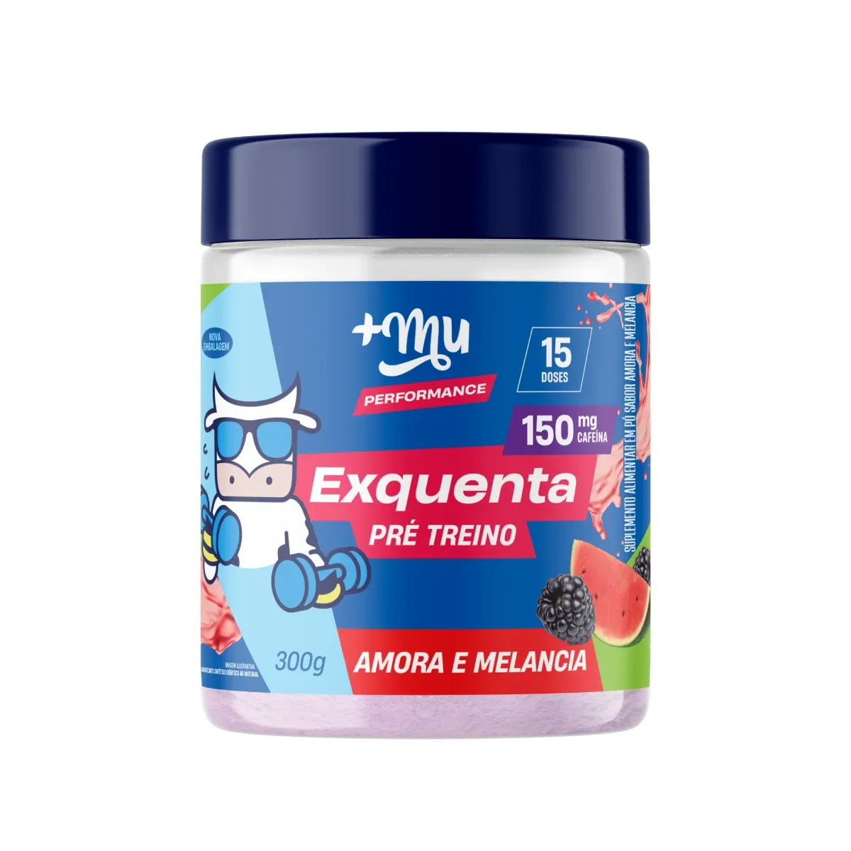 Pré-Treino Exquenta Mais Mu Muke 300g - imagem 1