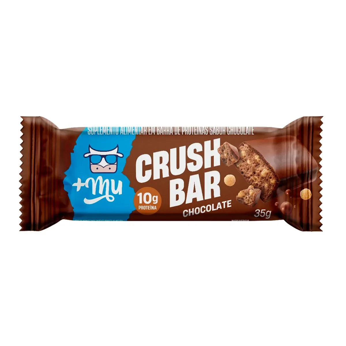 Barra de Proteína +Mu Crush Bar 2.0 35g - imagem 1