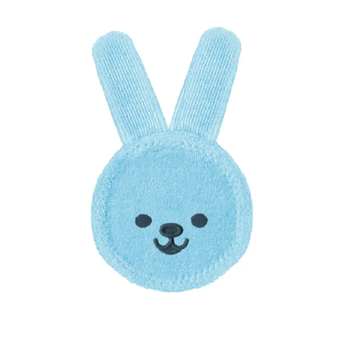 Luva de Cuidado Oral Infantil MAM Rabbit Cor Azul com 1 unidade - imagem 1