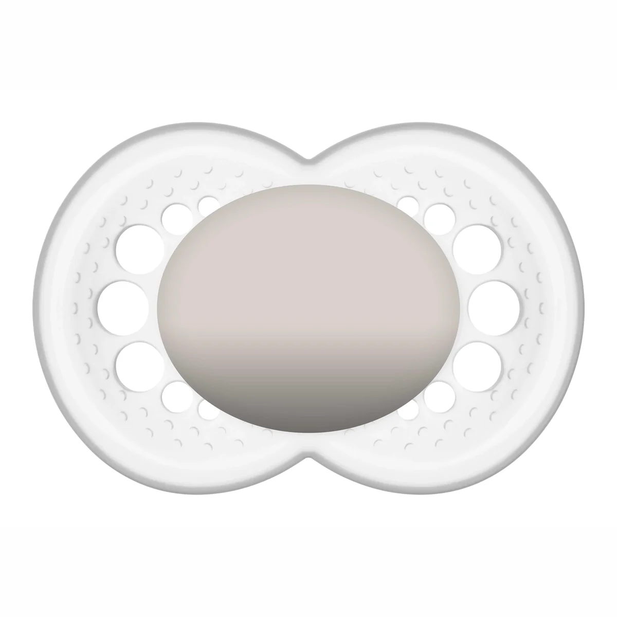 Chupeta MAM Original Cor Neutra Tamanho 2 - maiores de 6 meses com 1 unidade - imagem 1