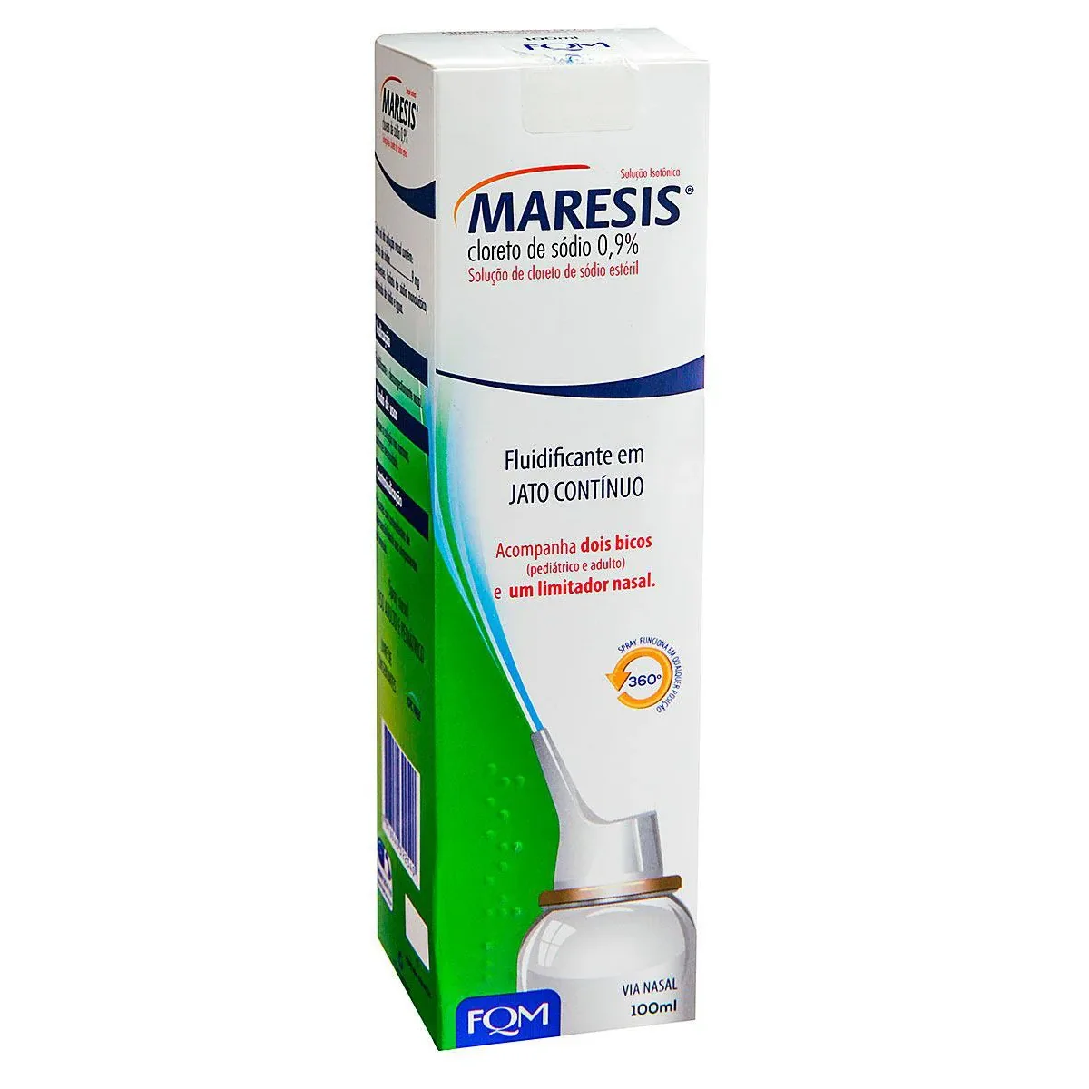 Maresis 0,9% Descongestionante Spray Nasal Jato Contínuo 100ml - imagem 1