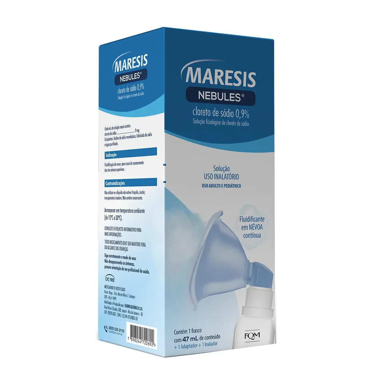 Solução Nasal Maresis Nebules 0,9% 47ml - imagem 1