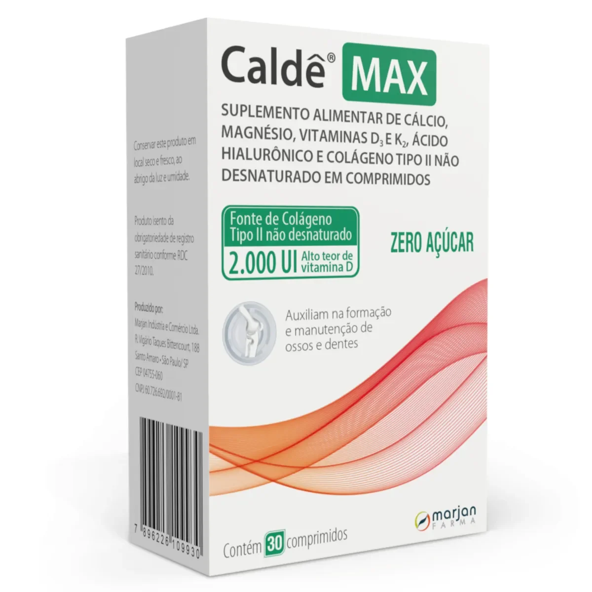 Polivitamínico Caldê Max 30 comprimidos - imagem 1