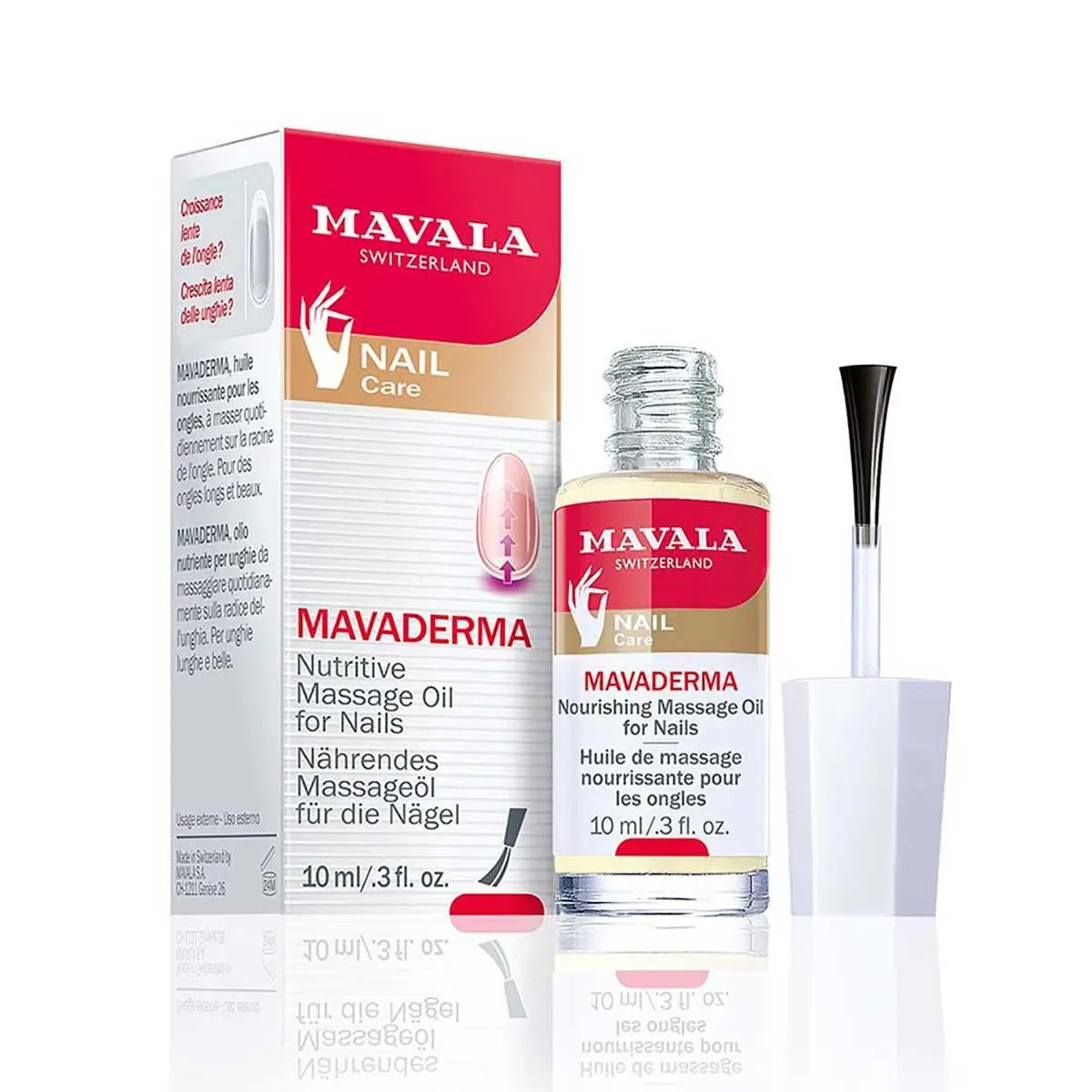 Óleo Fortificante para Unhas Mavala Mavaderma com 10ml - imagem 1