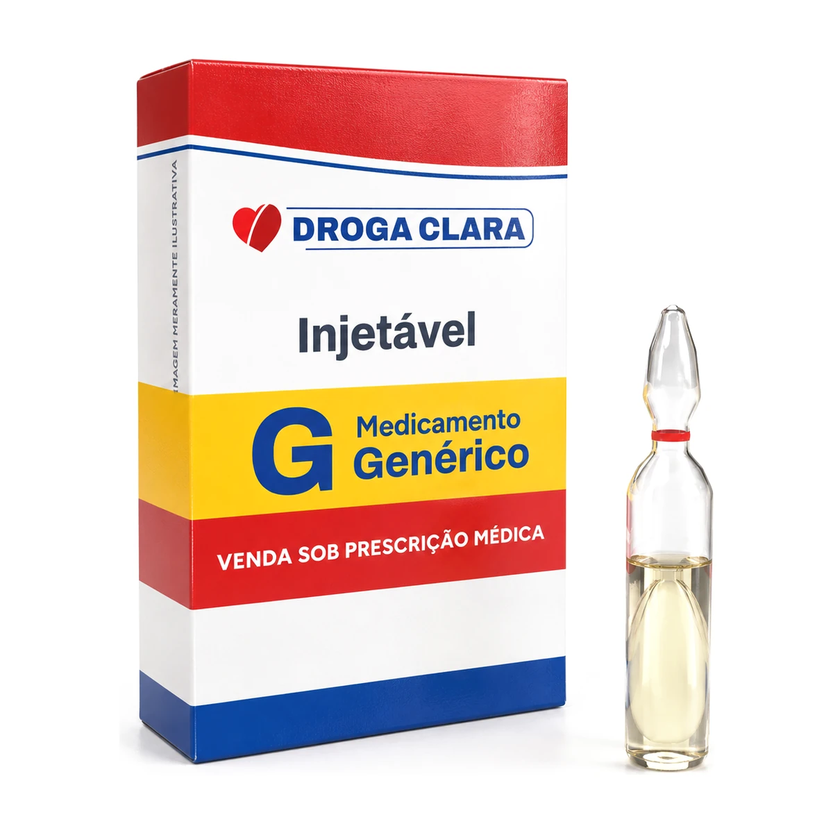 Meloxicam 15mg/1,5ml Solução Injetável 5 ampolas de 1,5ml Eurofarma Genérico - imagem 1
