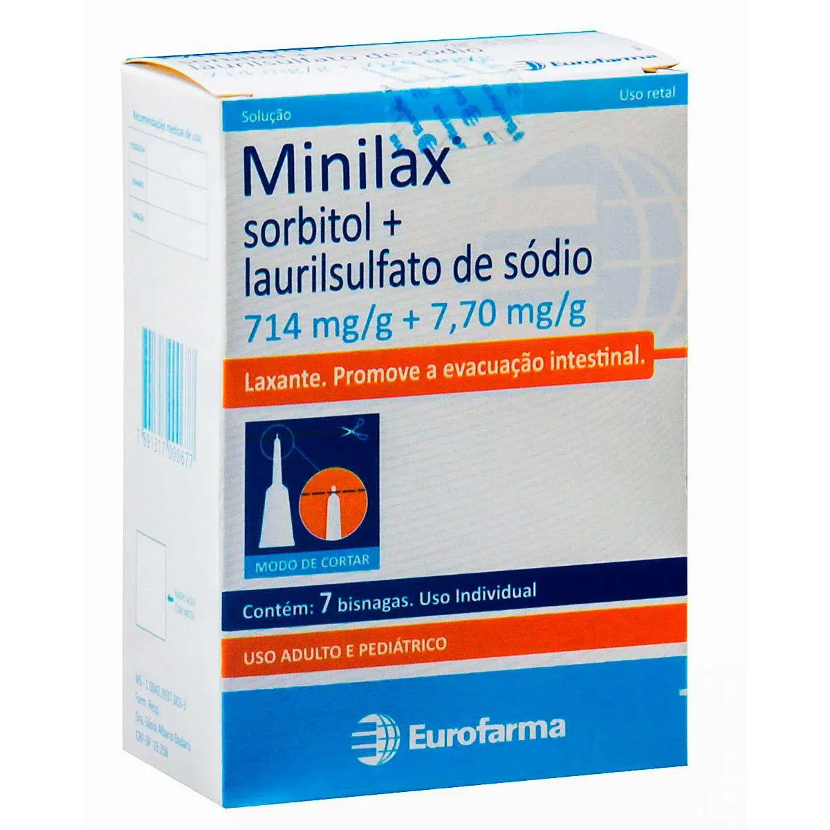 Minilax 7 bisnagas - imagem 1