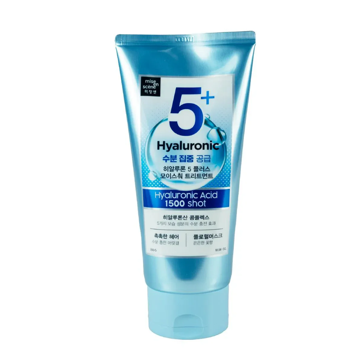 Máscara Capilar Mise En Scene Moisture 5+ Hyaluronic Acid 1500 Shot 300g - imagem 1