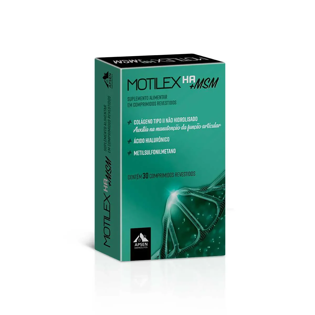 Suplemento Alimentar Motilex HA + MSM 30 comprimidos - imagem 1
