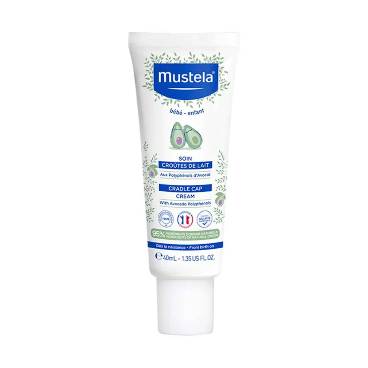 Stelaker Crosta Láctea Mustela Bebê com 40ml - imagem 1