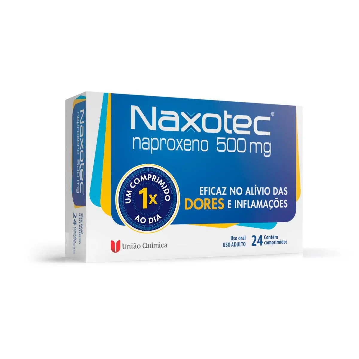 Naxotec Naproxeno 500mg 24 comprimidos - imagem 1