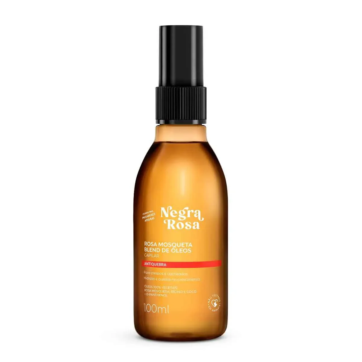 Blend Capilar Rosa Mosqueta Negra Rosa 100ml - imagem 1