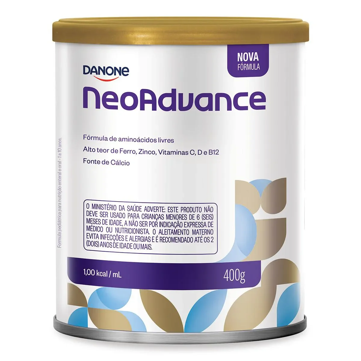 Fórmula Infantil Danone Neo Advance 1 a 10 anos Hipoalergênico 400g - imagem 1